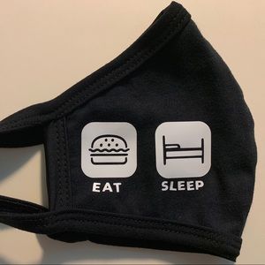 EAT SLEEP GYM REPEAT - Cotton Mask Reusable